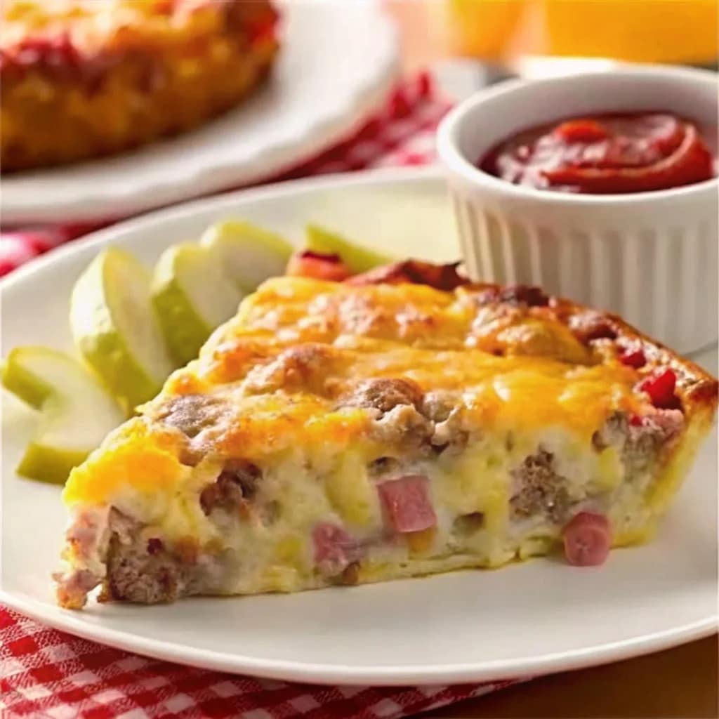 Easy homemade cheeseburger pie – savory, cheesy, and comforting