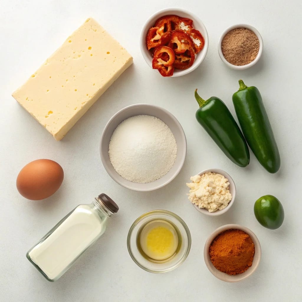 Ingredients needed for easy rattlesnake bites