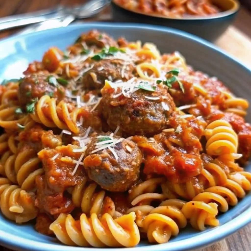 Easy homemade Italian sausage pasta – hearty, cheesy, and flavorful