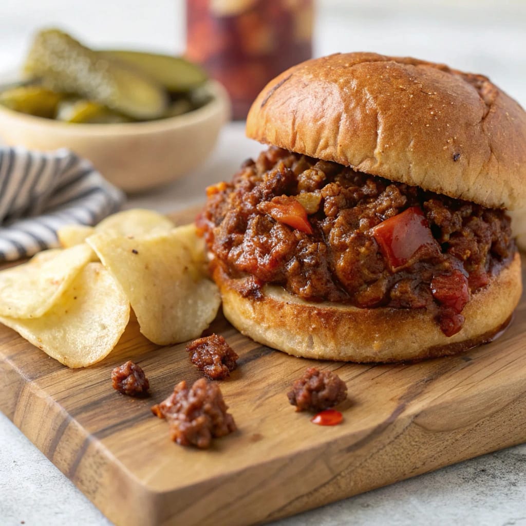 Easy homemade sloppy joes recipe – rich, saucy, and classic