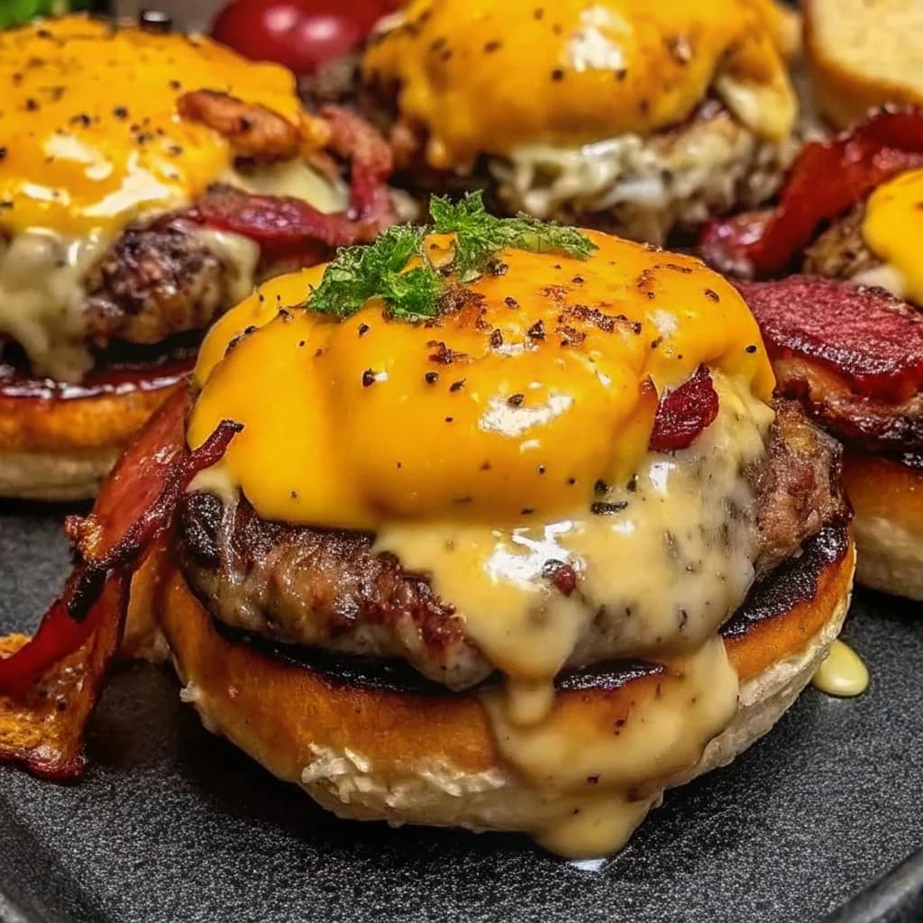 Easy homemade crack burgers – juicy, cheesy, addictive