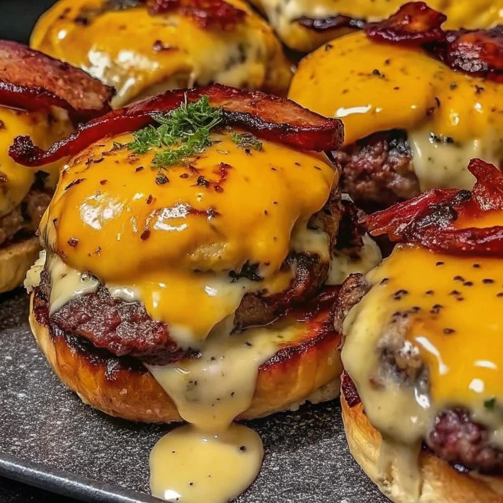 Easy homemade crack burgers – juicy, cheesy, addictive