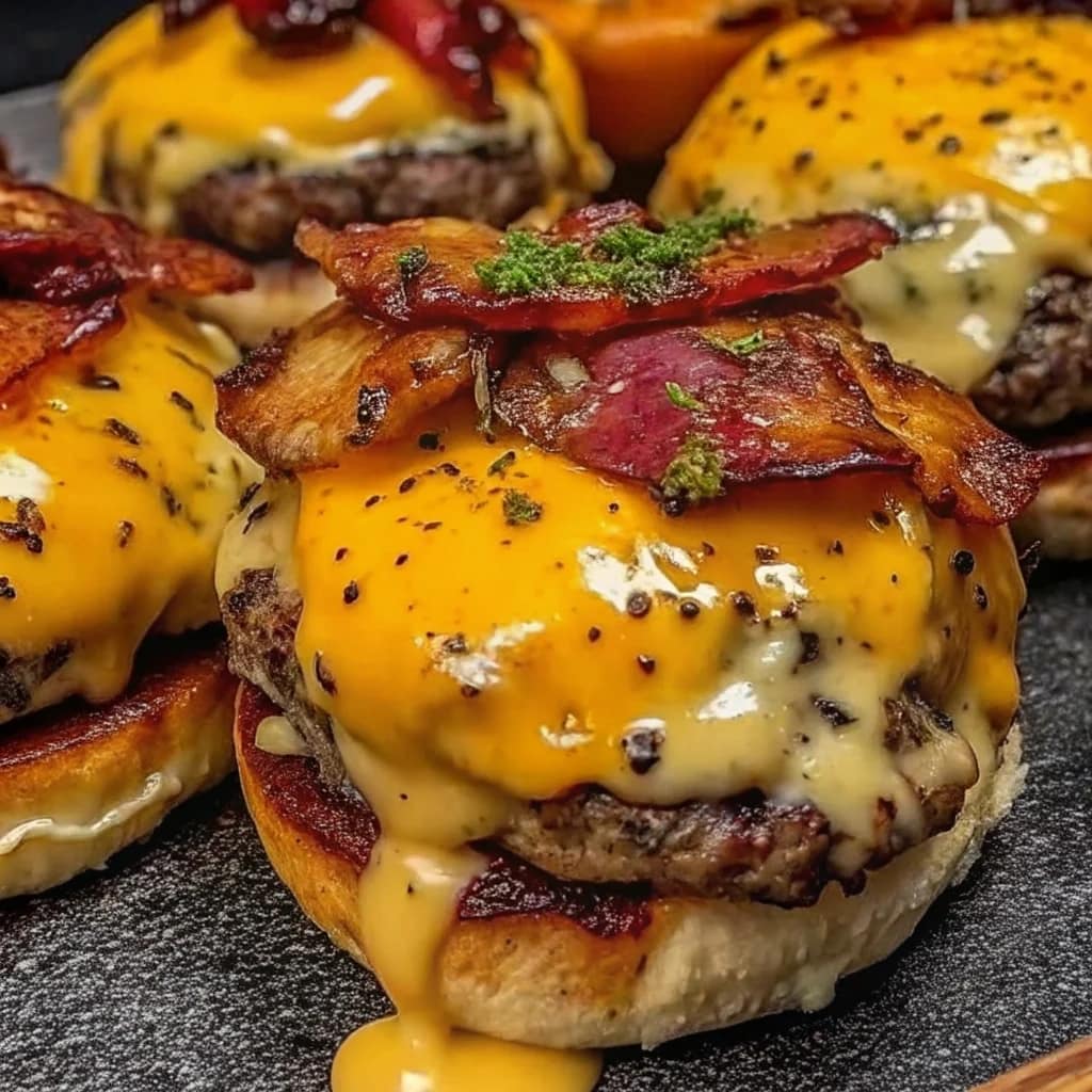 Easy homemade crack burgers – juicy, cheesy, addictive